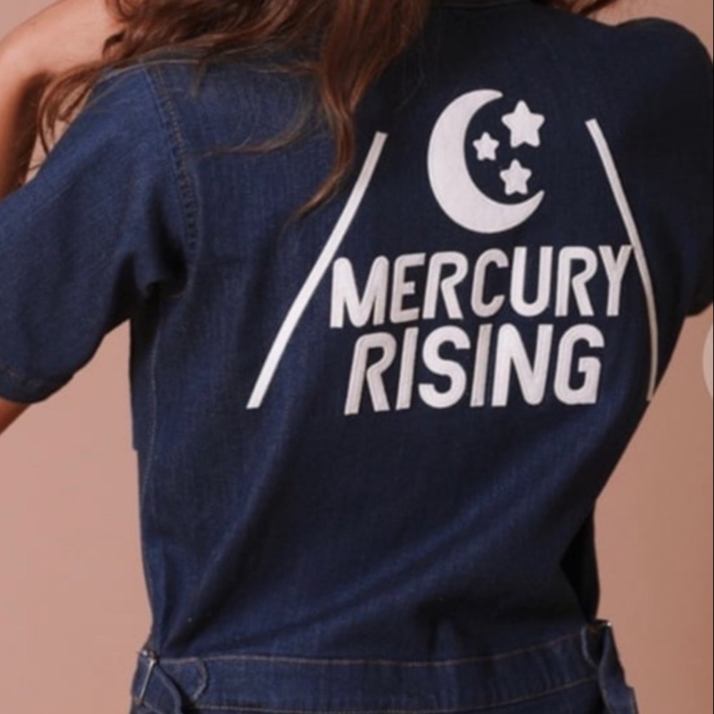 Sugarhigh Lovestoned Mercury Rising Denim Romper